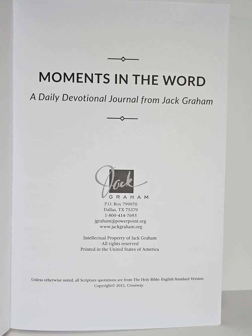 Jack Graham moments word